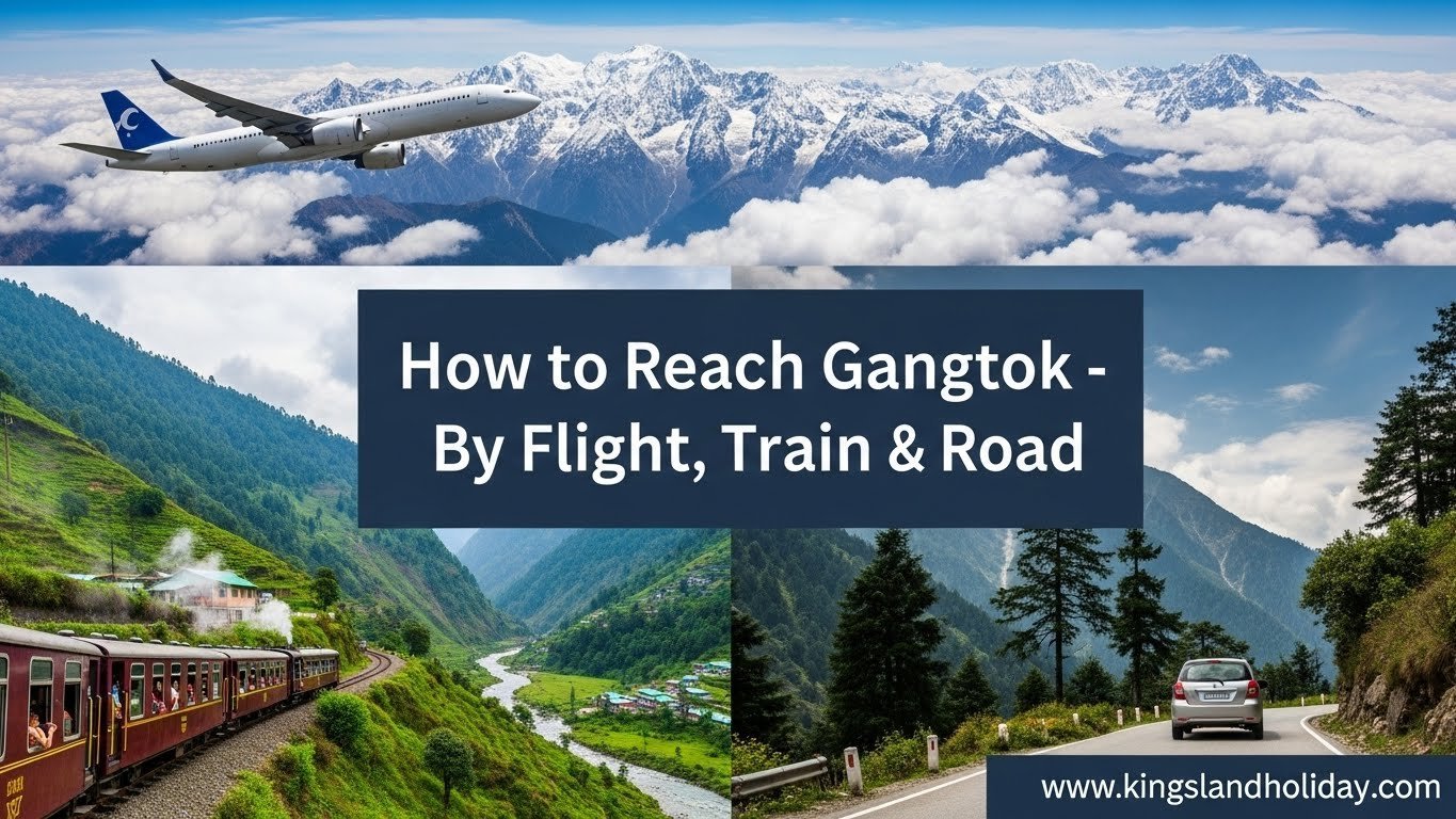 How to reach gangtok