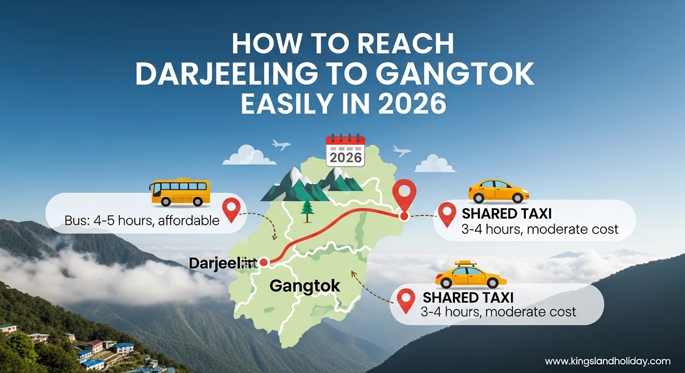 Darjeeling to Gangtok