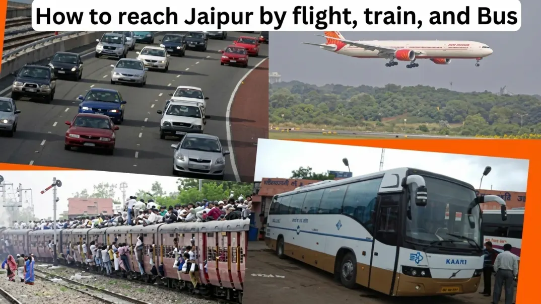 How to reach jaipur